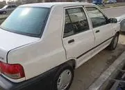 پراید مدل 96 بیرنگ شاستی ترک موی