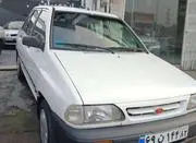 پراید صبا (صندوقدار) بنزینی 1385 سفید