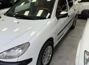 پژو 206 SD (صندوق دار) 1395 سفید