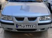 سمند LX (ساده) 1384 نقره‌ای